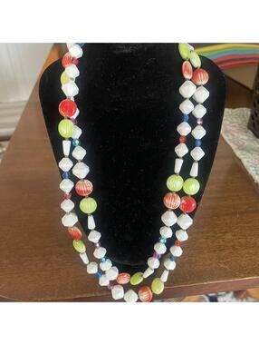 Vintage 1950s “Fruit Salad” Necklace